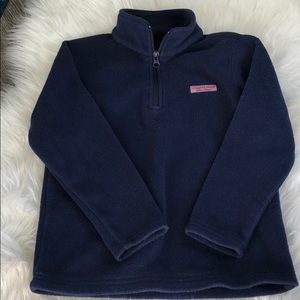 Boys Vineyard Vines Fleece Quarter-zip Size 5